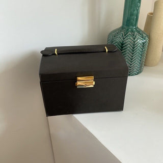 Mirrored Three-Tier Drawer Jewelry Box