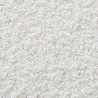 Boucle knitted stool white dresser chair ottoman
