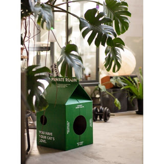 Green Pack-type Cat House Cat House Scratching Post Cardboard House