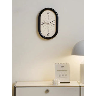 Oval Chubby Frame Clock  Wall Clock