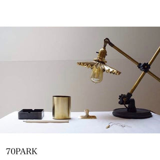 Gold Color Brush Stand Pen Holder