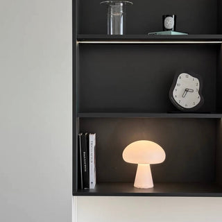 Irregular Wave Bicolor Clock  Table Clock