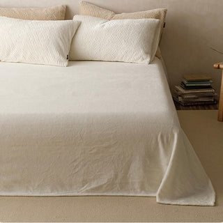Milk Velvet Warm and Fluffy Duvet Cover Set  Bed Cover Bedding Cover
