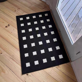 Square Pattern Door Mat   in  and 2 Sizes: 50x80cm and 60x90cm