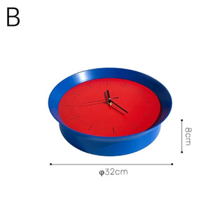 Double Color Round Clock  Wall Clock