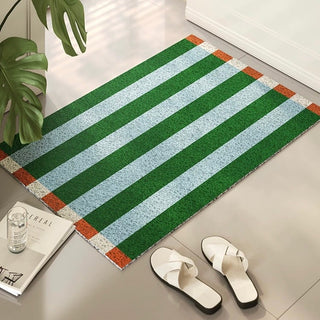 Multicolor Stripe Entrance Mat  50 x 80 cm Mud Removal