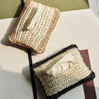 Straw material Natural tissue case cover