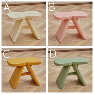 Ribbon Design Stool   Side Table Chair  Butterfly