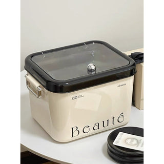 Monochrome Large Capacity Simple First Aid Kit Medicine Box Storage Box