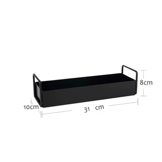 Iron Frame Slim Tray   Cosmetic Storage