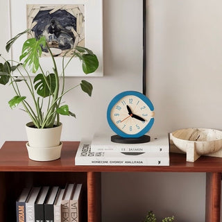 Nuance Silhouette Color Table Clock