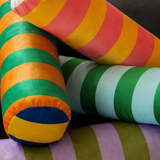Multicolor Stripe Long Cushion  60cm