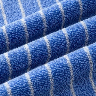 Simple Pin Stripe Color Face Towel     100% Cotton  Combed Cotton  Absorbent
