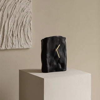 Rectangle Nuance Art Clock   Silent Desk Clock