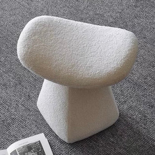 White Modern Stool Dresser Chair Ottoman