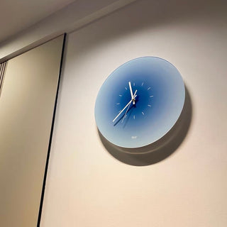 Gradient Clock with Stand  Wall Clock