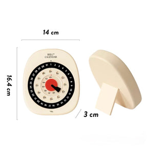 Retro Dial Desktop Perpetual Calendar