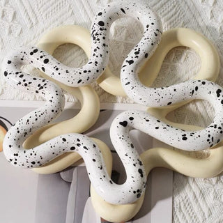 Wavy Ceramic Trivet     Decorative Object