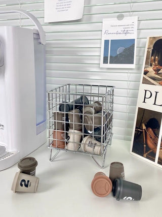 Storage box with legs basket storage basket small item holder