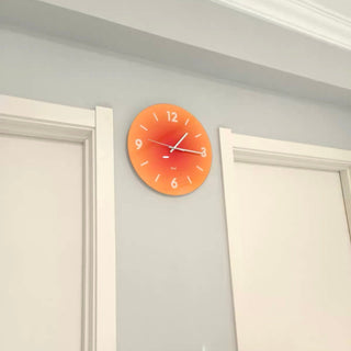 Gradient Wall Clock with Stand and Lettering