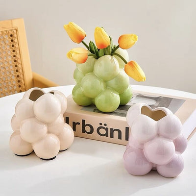 Grape Bonbon Brush Stand  Vase Pokopoko