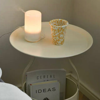 Iron Round Storage Side Table