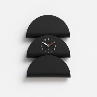 Half Moon Design Clock   Semi-circular Wall Clock
