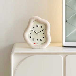 Nuance Fur Frame Clock  Table Clock