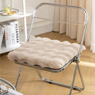 Pokopoko Faux Fur Chair Cushion