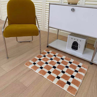Striped & Checkered Door Mats  50 x 70 cm