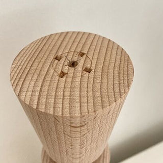 Wood Candle Holder  with Stand