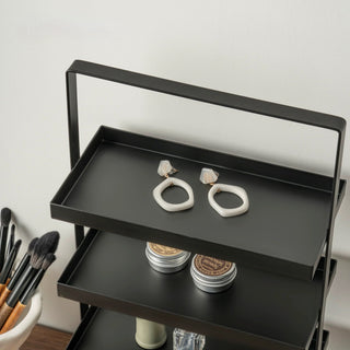 Iron Rectangular Four-Tier Trayin  Storage Rack