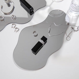 piece set Wavy Acrylic Mirror Tray