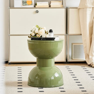 Ribbon design side table stoolin  chair