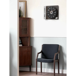Record-style art design clockin  wall clock