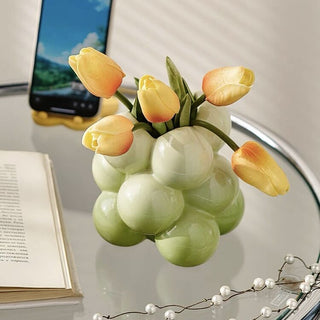 Grape Bonbon Brush Stand  Vase Pokopoko