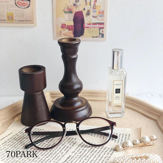 Octagonal Wooden Natural Small Item Accessory Tray