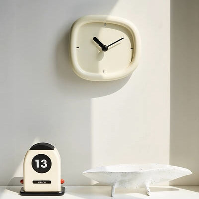 Chubby Square Clock  Wall Clock