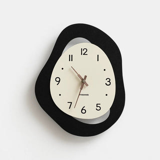 Nuance Curve Retro Clock  Wall Clock