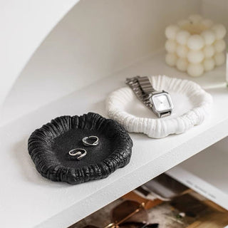 Matte Color Nuance Round Mini Accessory Tray