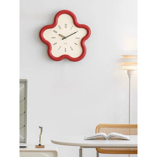 Chubby Flower Frame Clock  Wall Clock