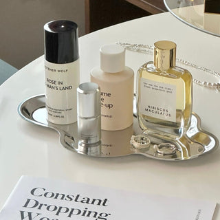 Cloud-type Wave Accessory Tray   Plate Small Item Holder Perfume Storage