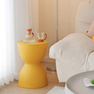 Hourglass design Simple side table stoolin  chair