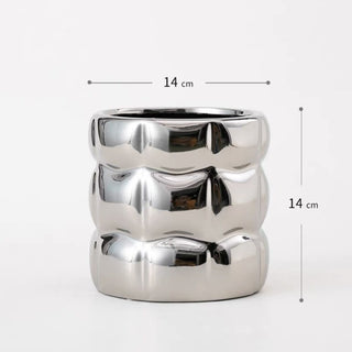 Square Bumpy Ceramic Pot Cover