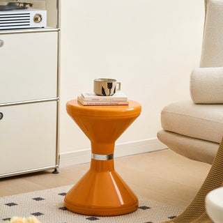 Silver accent side table stoolin  chair