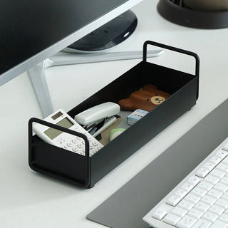 Iron Frame Slim Tray   Cosmetic Storage