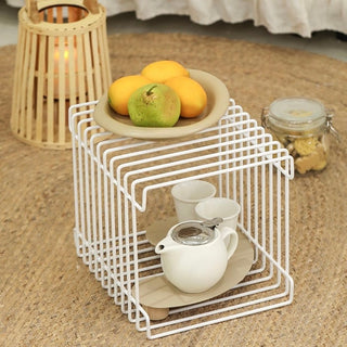 Wire Multifunctional Magazine Rack Storage Book Stand