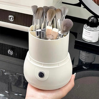 Covered Makeup Brush Stand Pen Holder Storage