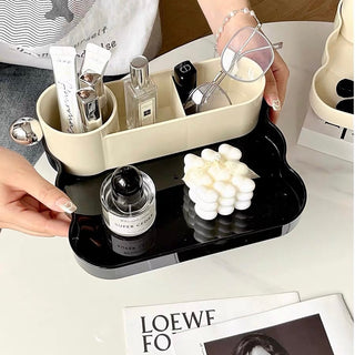 WaveDesign Cosmetic Storage Tray  Brush Stand