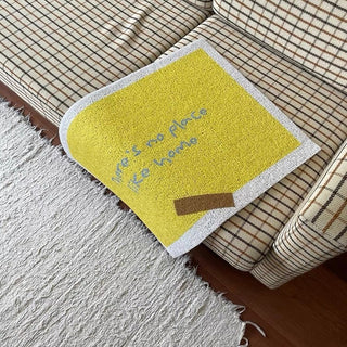 Simple Lettering Color Entrance Mat  50 x 75 cm Mud Removal